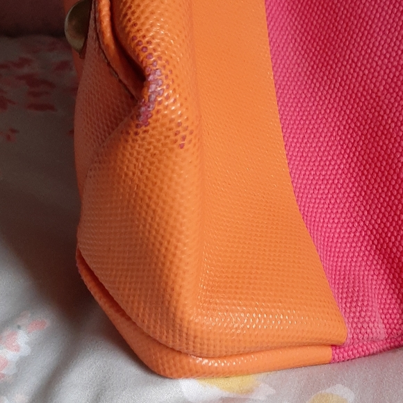 Fossil hot pink tote - Picture 7 of 7